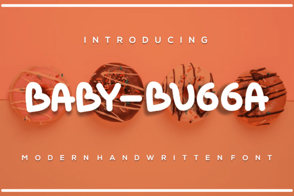 Baby Bugga: A Whimsical Handwritten Font for Makers and Sellers