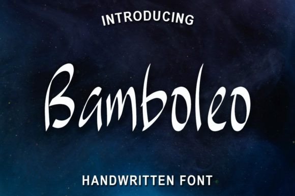 Bamboleo: A Quirky Handwritten Font for Small Business