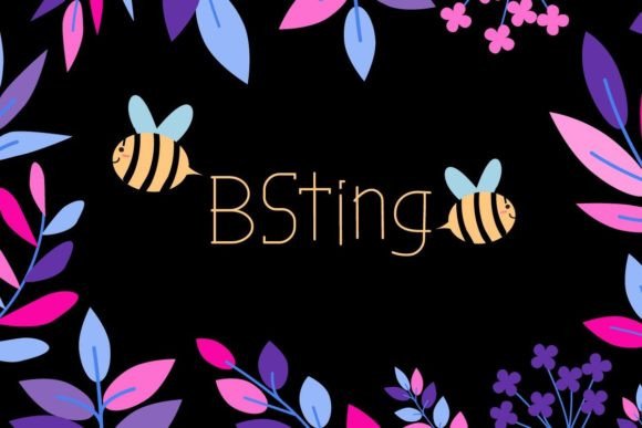 Bsting: A Fresh Handwritten Font for Lively Brand Designs