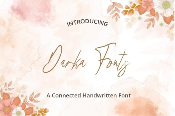 Darka: A Modern Handwriting Font for Chic Digital Campaigns
