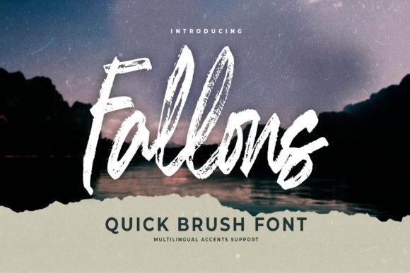 Fallons: A Script Amp Font That Elevates Campaign Typography
