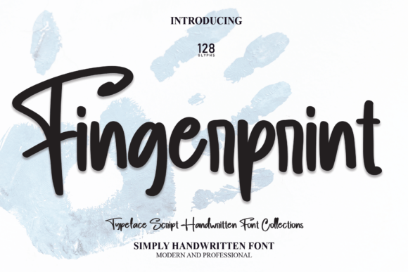Fingerprint: A Quirky Handwritten Font for Editorial Design
