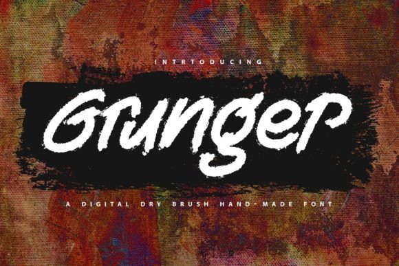 Grunger: The Bold Script Font That Elevates Digital Campaigns