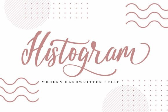 Histogram: A Delicate Script Font That Elevates Digital Design