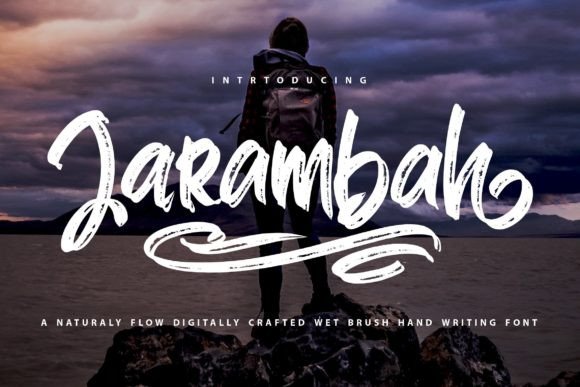 Jarambah: A Fresh Handwritten Brush Font for Modern Branding Projects