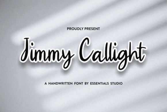 Jimmy Callight: A Handwritten Font That Elevates Small Business Branding