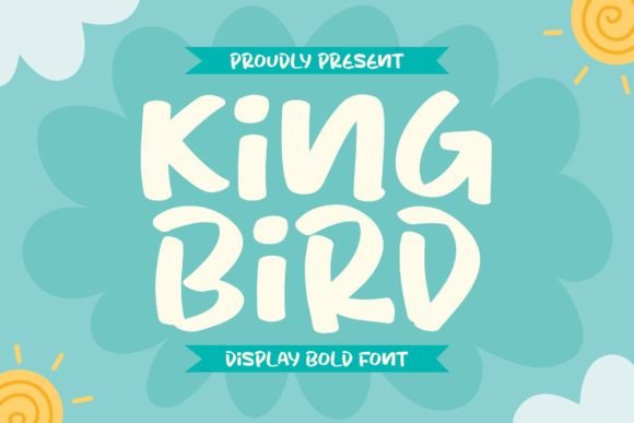 King Bird: The Bold Script Font That Elevates Digital Marketing Visuals