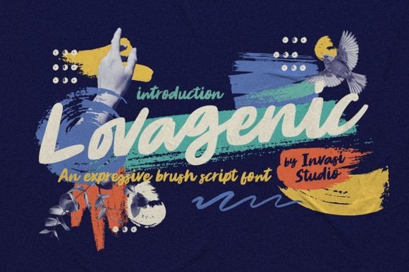 Lovagenic: A Script Font That Elevates Small Business Branding