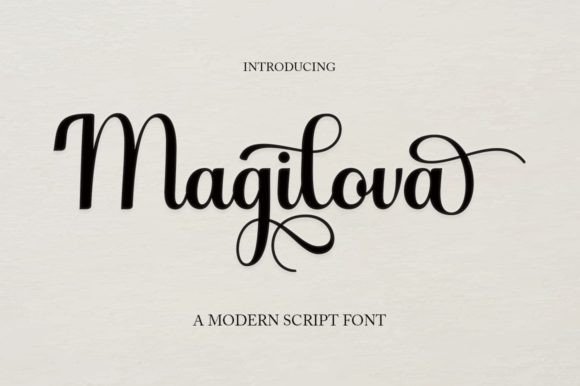 Magilova: A Sweet Touch for Elegant Web Typography