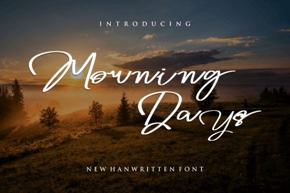 Morning Days: A Modern Handwritten Font for Scroll-Stopping Digital Content