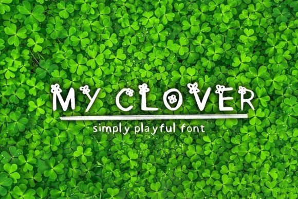 My Clover: A Playful Handwritten Font for Modern Web Design