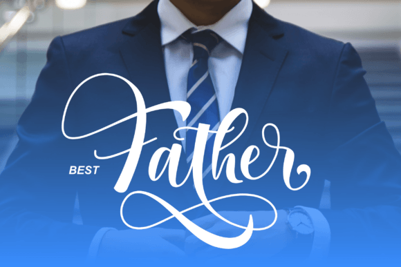 My Father: A Luxurious Script Typeface for Business Branding