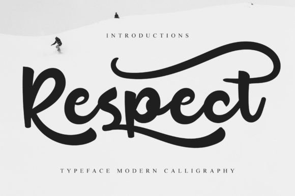 Respect: A Handwritten Script Font for Web Design and Digital Branding