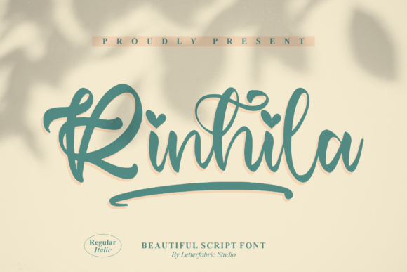 Rinhila: A Handwritten Font That Elevates Modern Marketing Typography