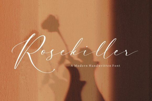 Rosekiller: A Handwritten Font for Business Branding