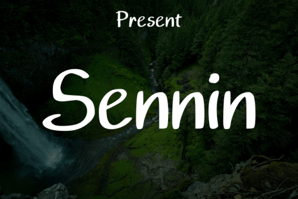 Sennin: The Modern Script Font That Elevates Digital Branding