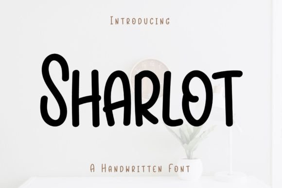 Sharlot: A Joyful Handwritten Font for Thoughtful Editorial Design