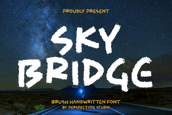 Sky Bridge: The Handwritten Font for Brand Identity