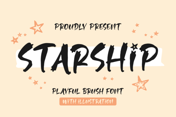 Starship Font: A Playful Brush Type for Branding Projects
