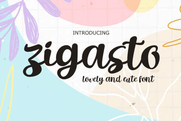 Zigasto: A Bold Script Font for Your Brand